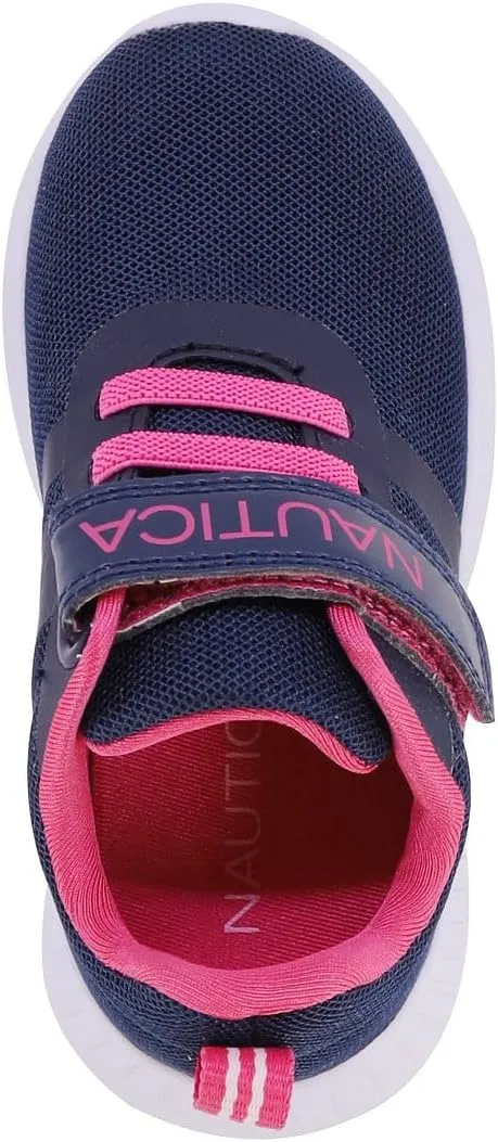Nautica Kids Fashion Sneaker Athletic Running Shoe with One Strap |Boys - Girls|(Toddler/Little Kid)