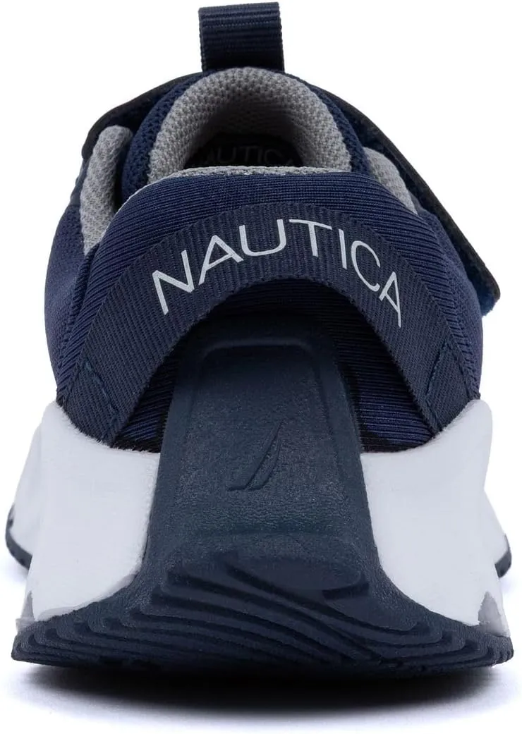 Nautica Kids Fashion Sneaker Athletic Running Shoe with One Strap |Boys - Girls|(Toddler/Little Kid)