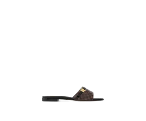 NEO REVIVAL FLAT MULE BROWN L/V WOMEN