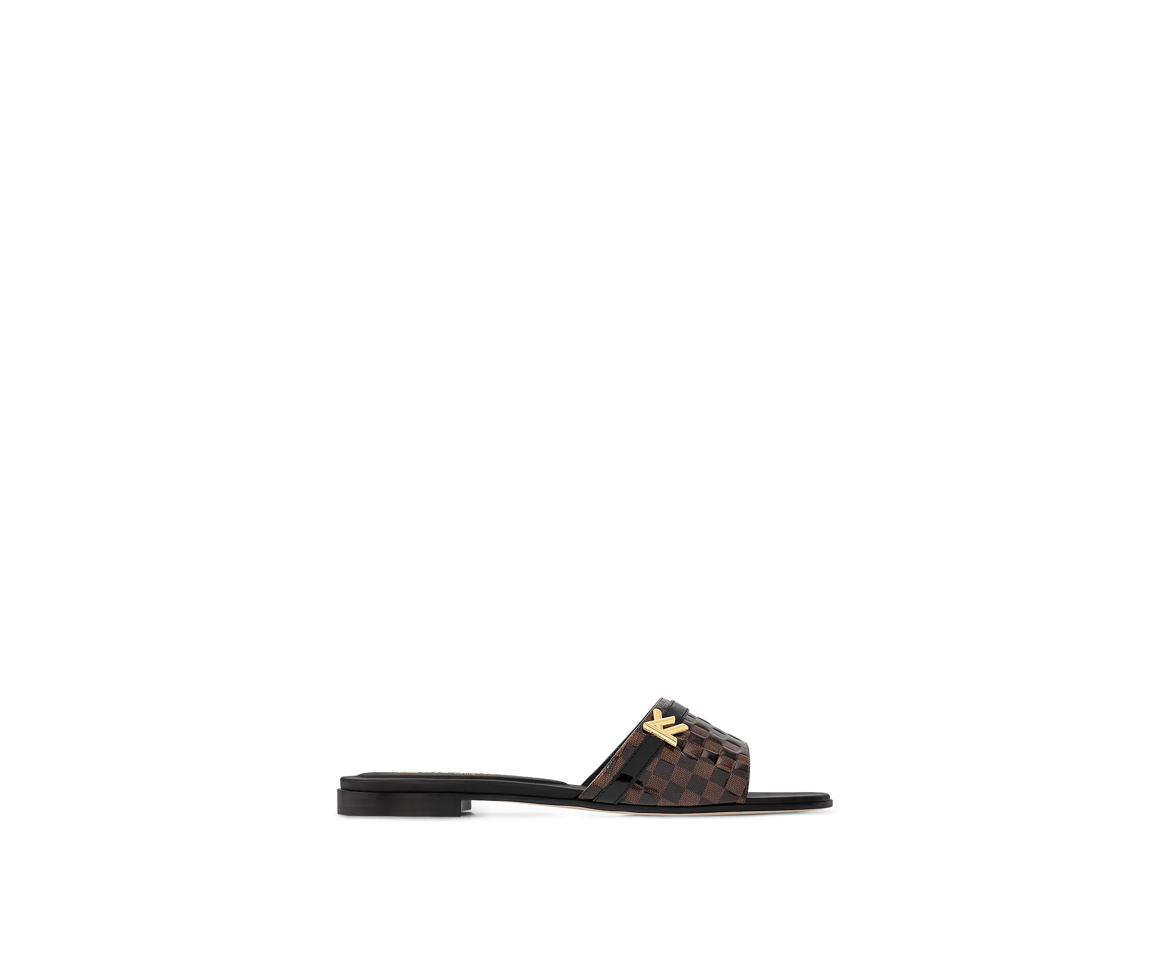 NEO REVIVAL FLAT MULE BROWN L/V WOMEN