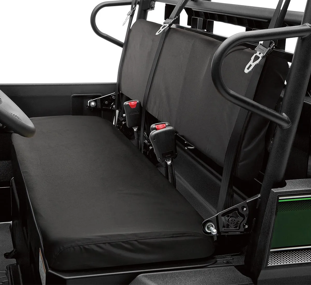 OEM Kawasaki Canvas Seat Cover - Black 999941151