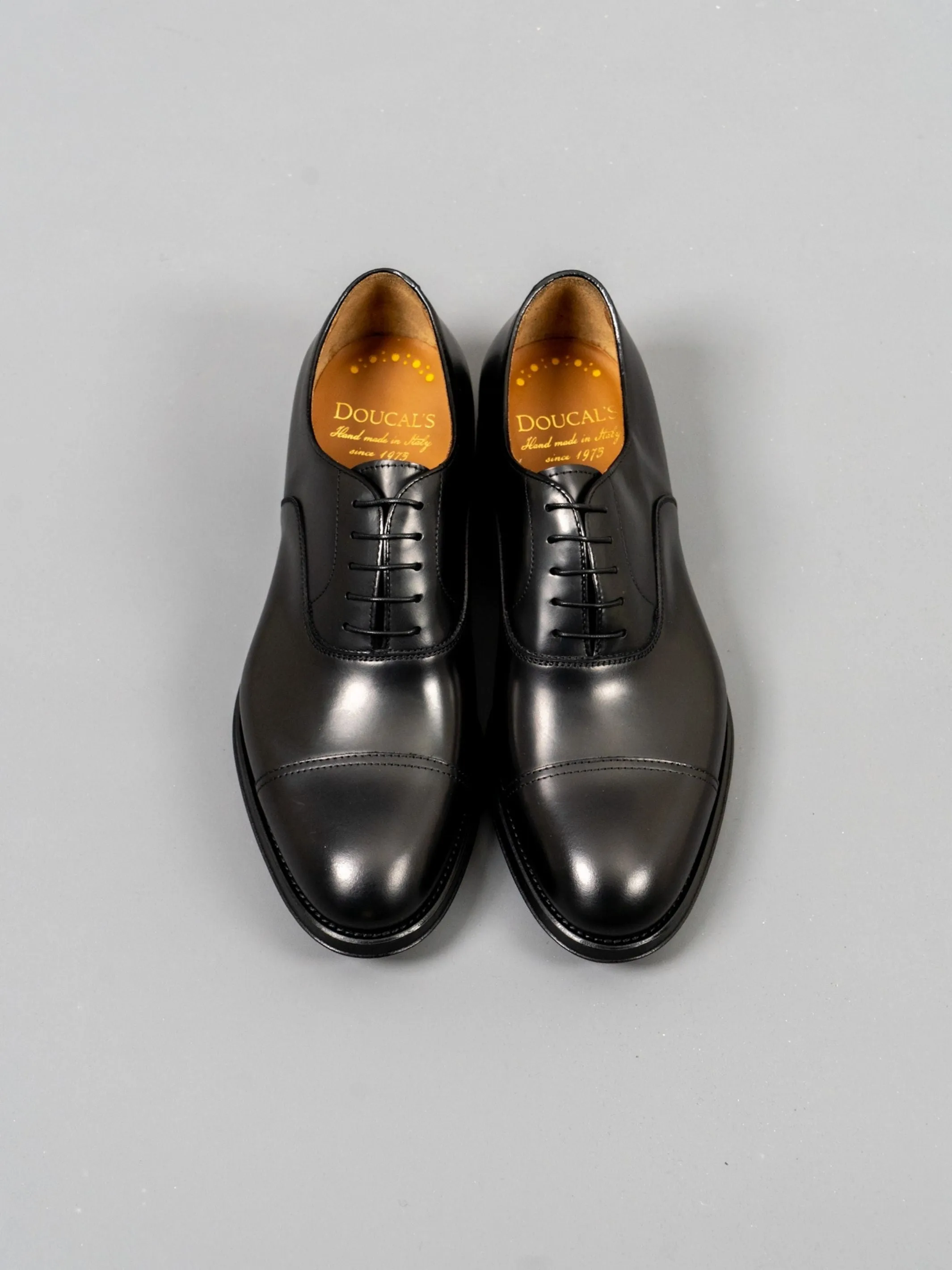 Oxford Cap Toe - Sort