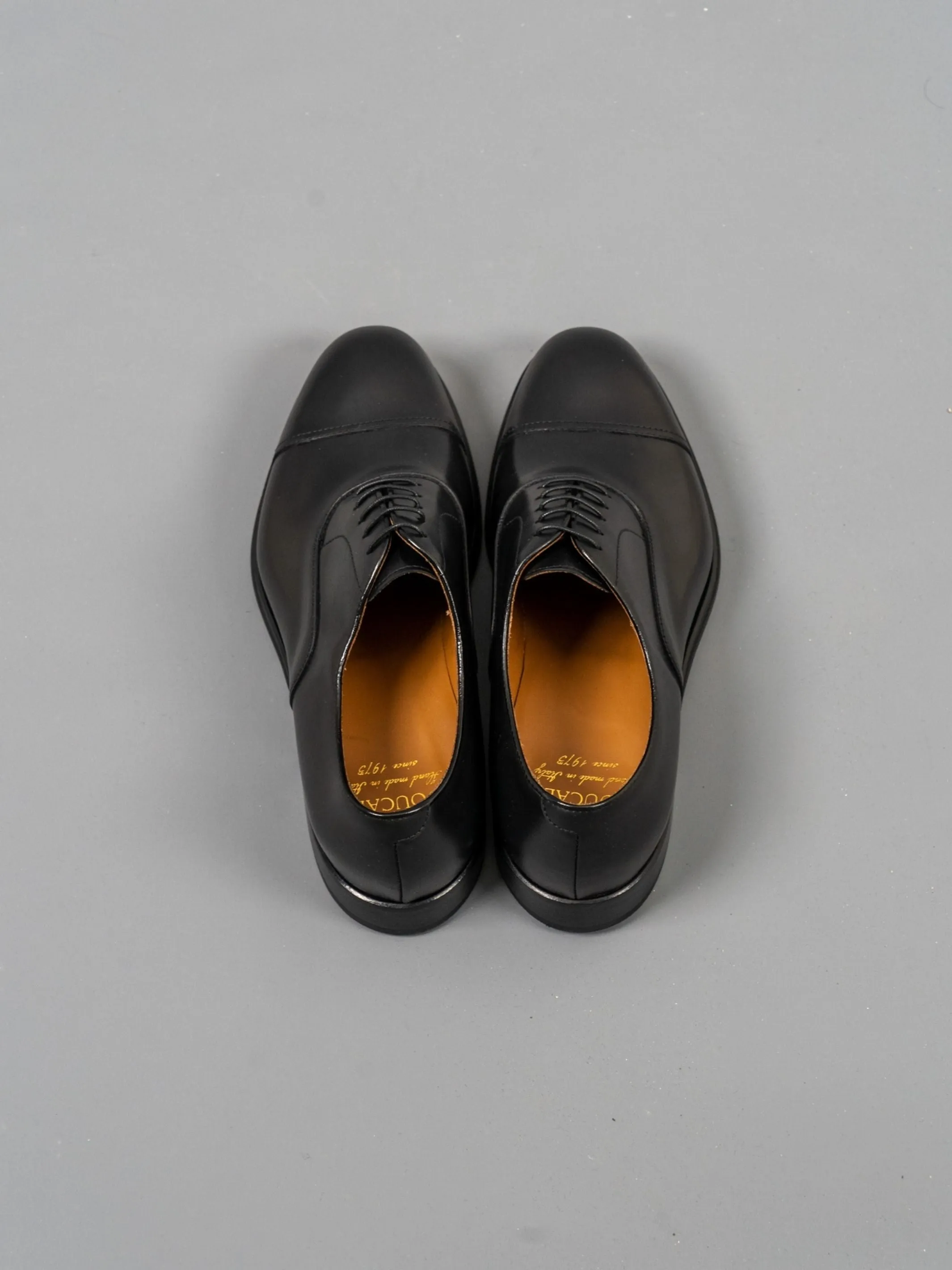 Oxford Cap Toe - Sort