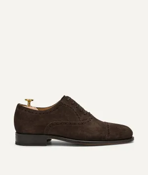 Oxford Half Brogue in Suede