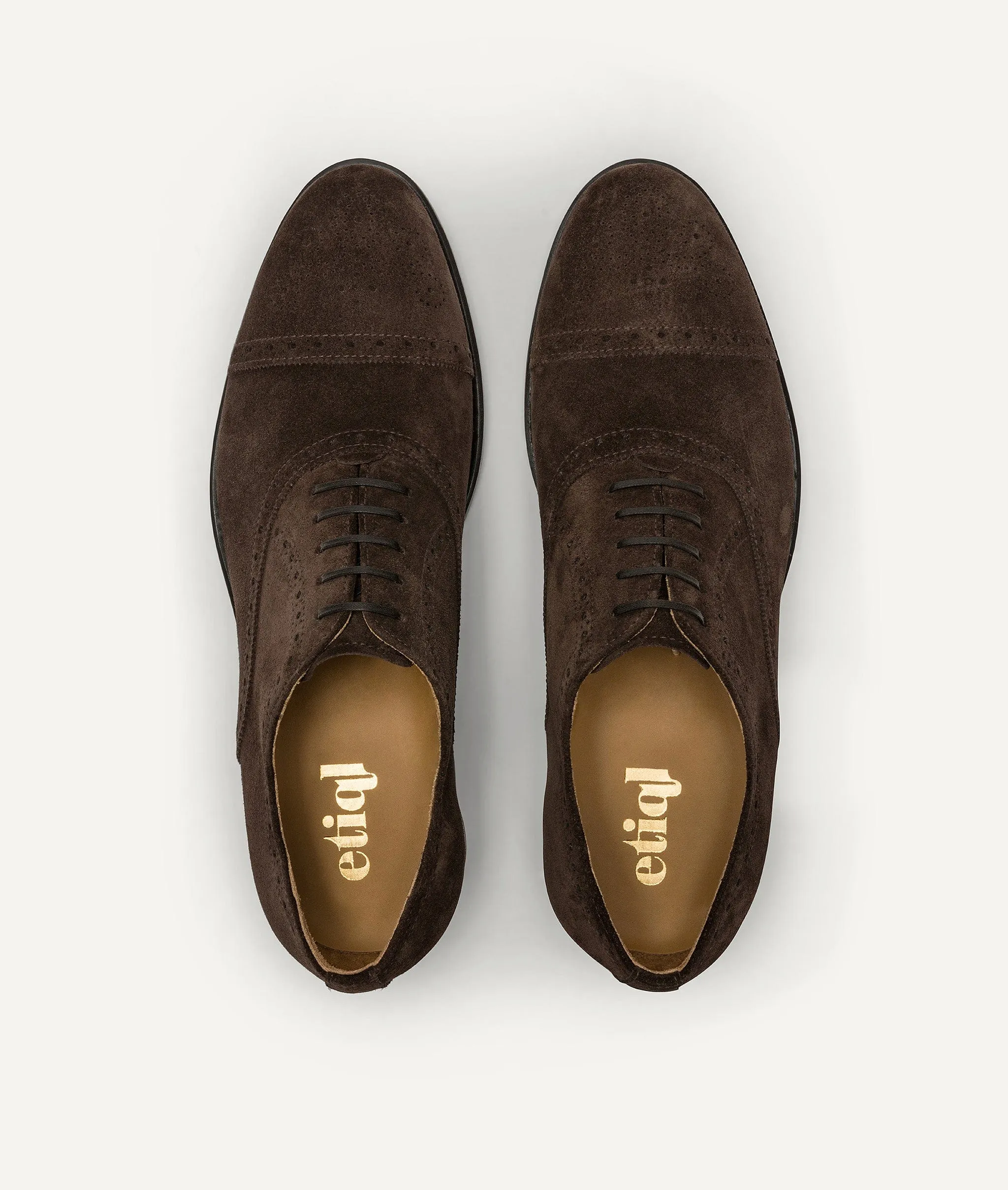 Oxford Half Brogue in Suede