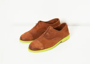 Oxford in Heavy-duty Smart devices Suede Natural/Lime
