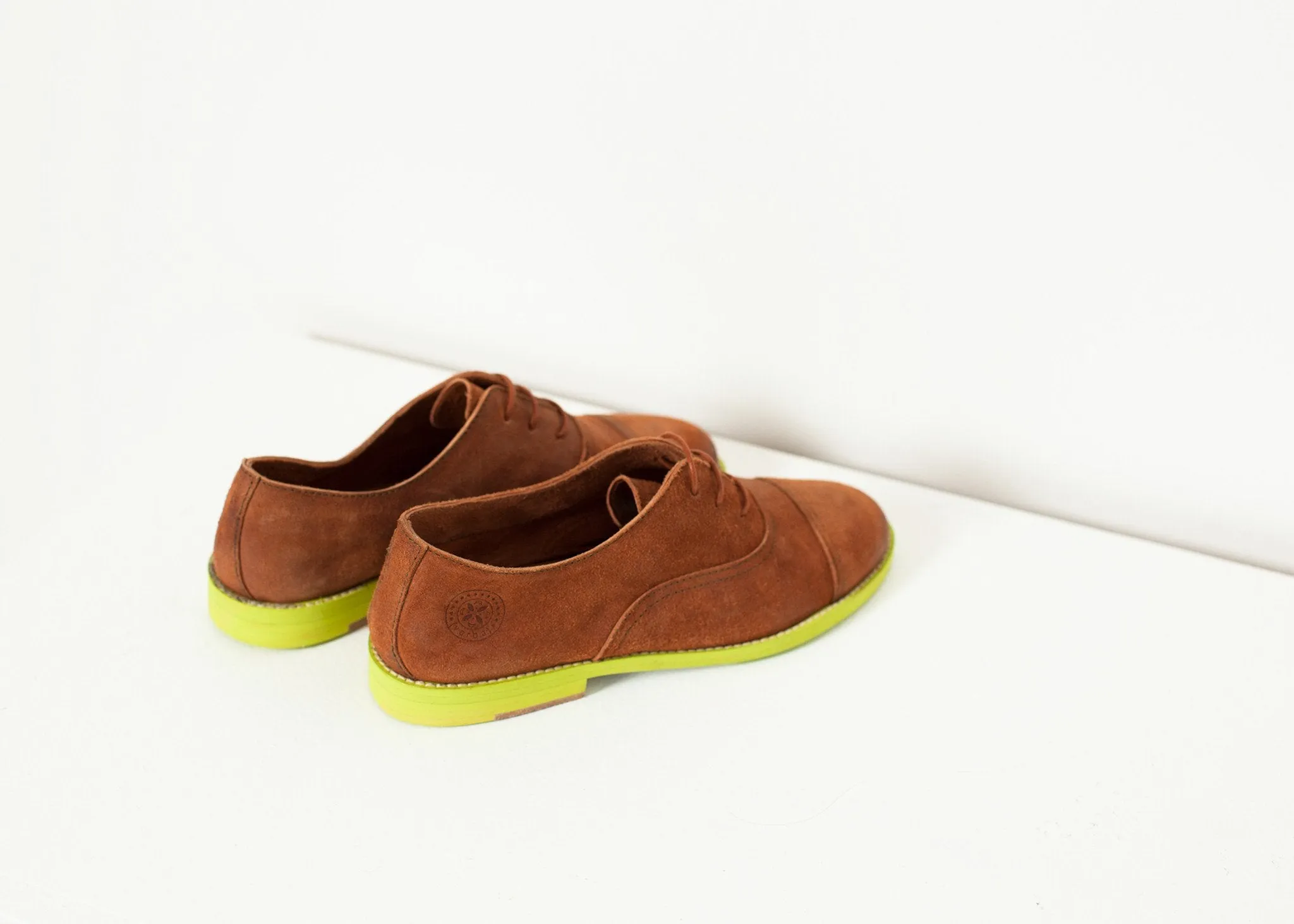 Oxford in Heavy-duty Smart devices Suede Natural/Lime