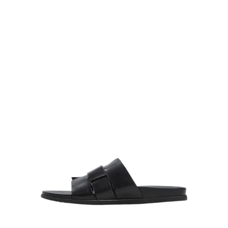 PADIEN FLAT SANDALS - BLACK