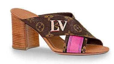 Panorama Monogram Mule Shoes