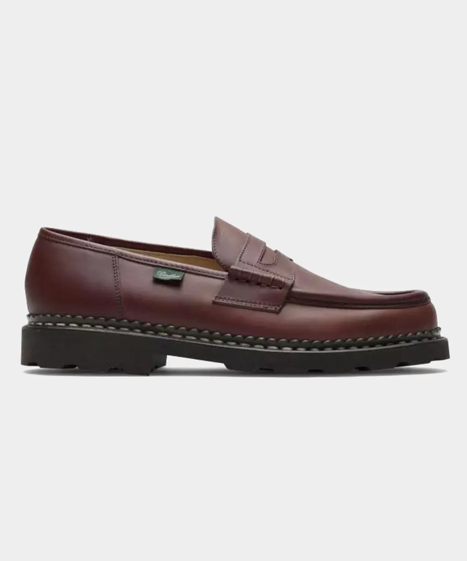 Paraboot Reims Loafer in Lisse Maroon