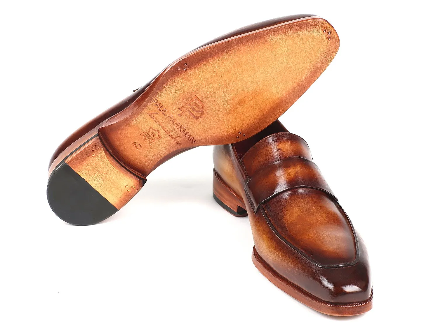 Paul Parkman Men's Loafers, Brown