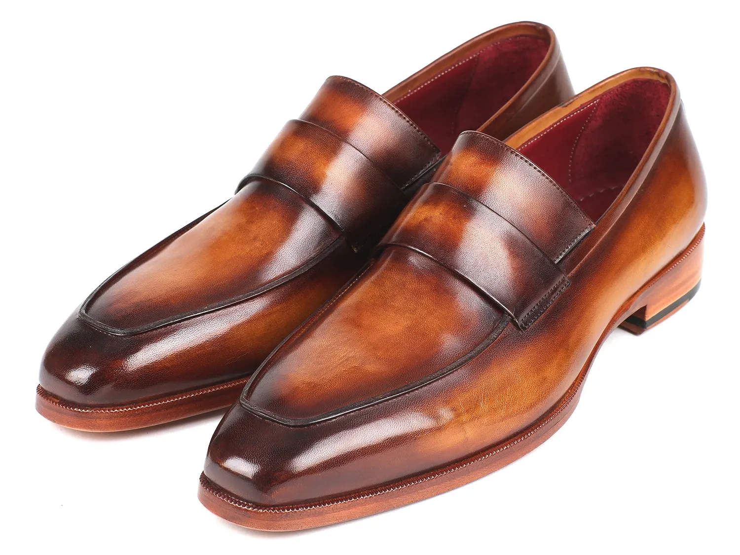 Paul Parkman Men's Loafers, Brown