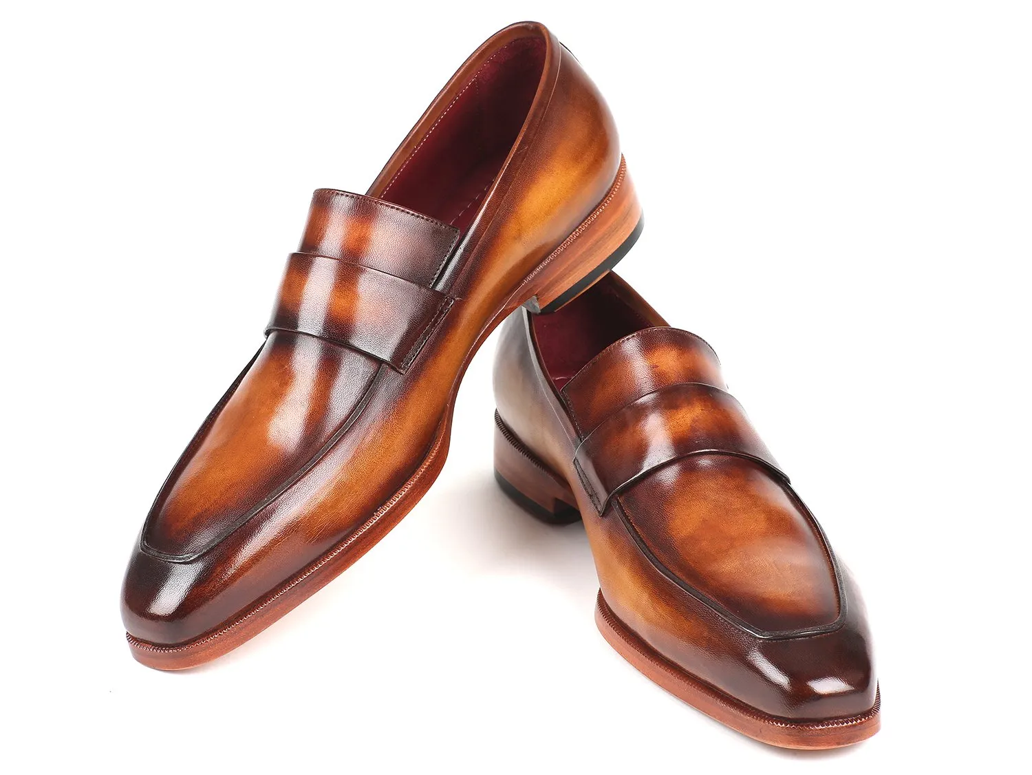 Paul Parkman Men's Loafers, Brown