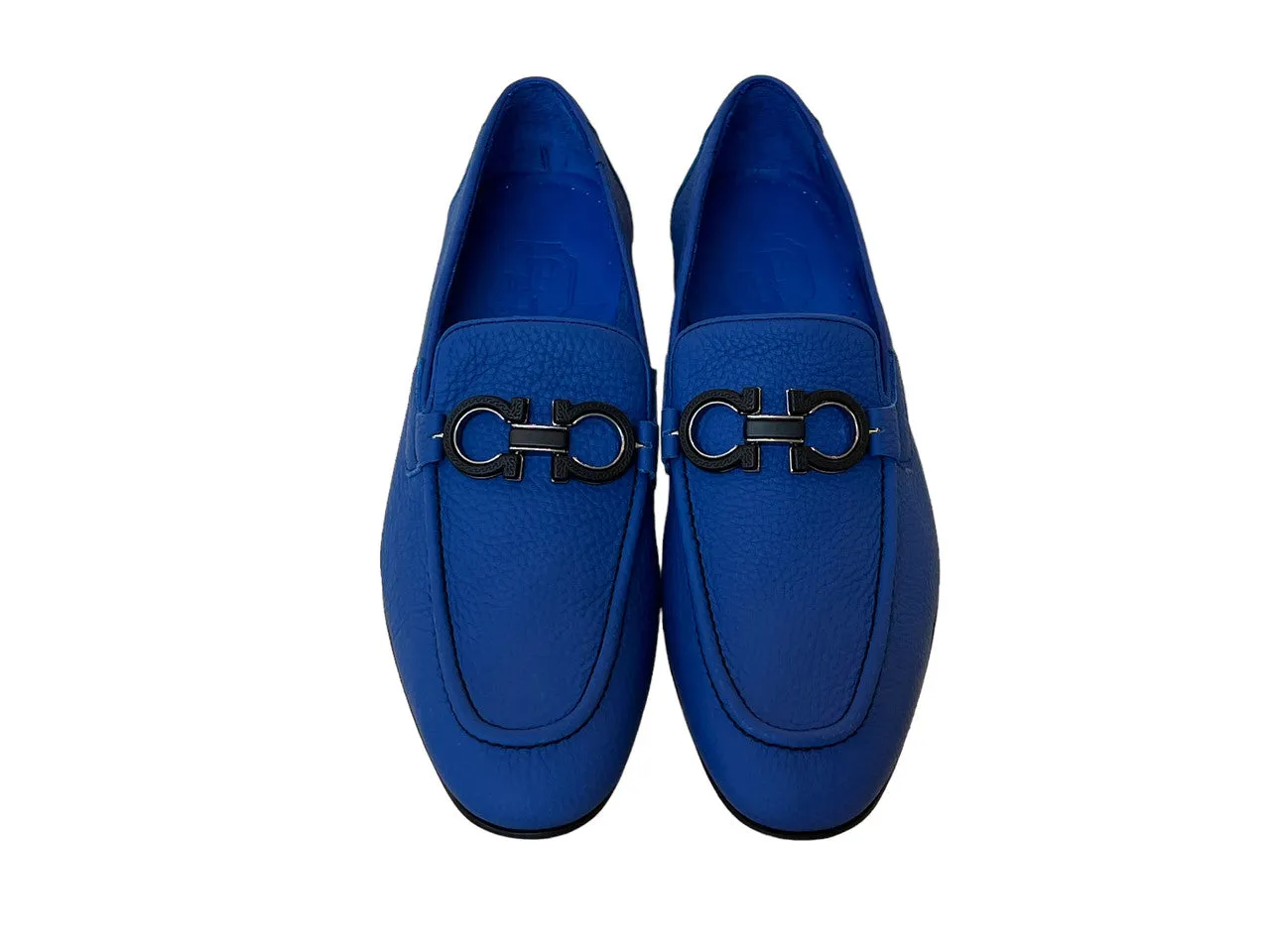 Pelle Line 6472- Buckle loafer -Blue