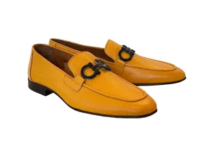 Pelle Line 6472- Buckle loafer -Mustard