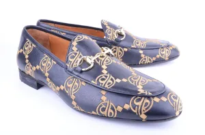 Pelle Line-  Tristan Bit Buckle loafer -Black