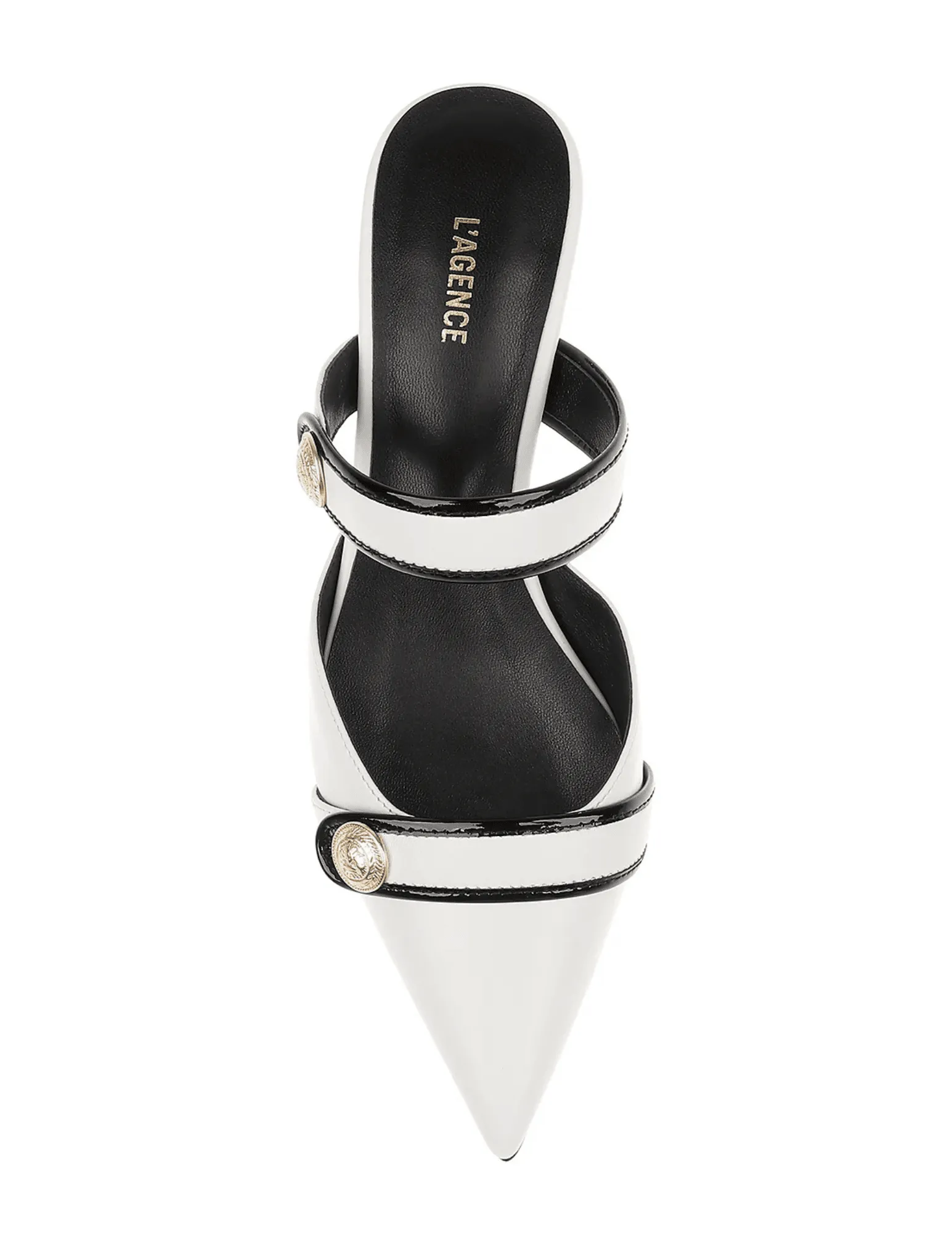 PRE-ORDER-L'Agence Gilliane Leather Mule Pump