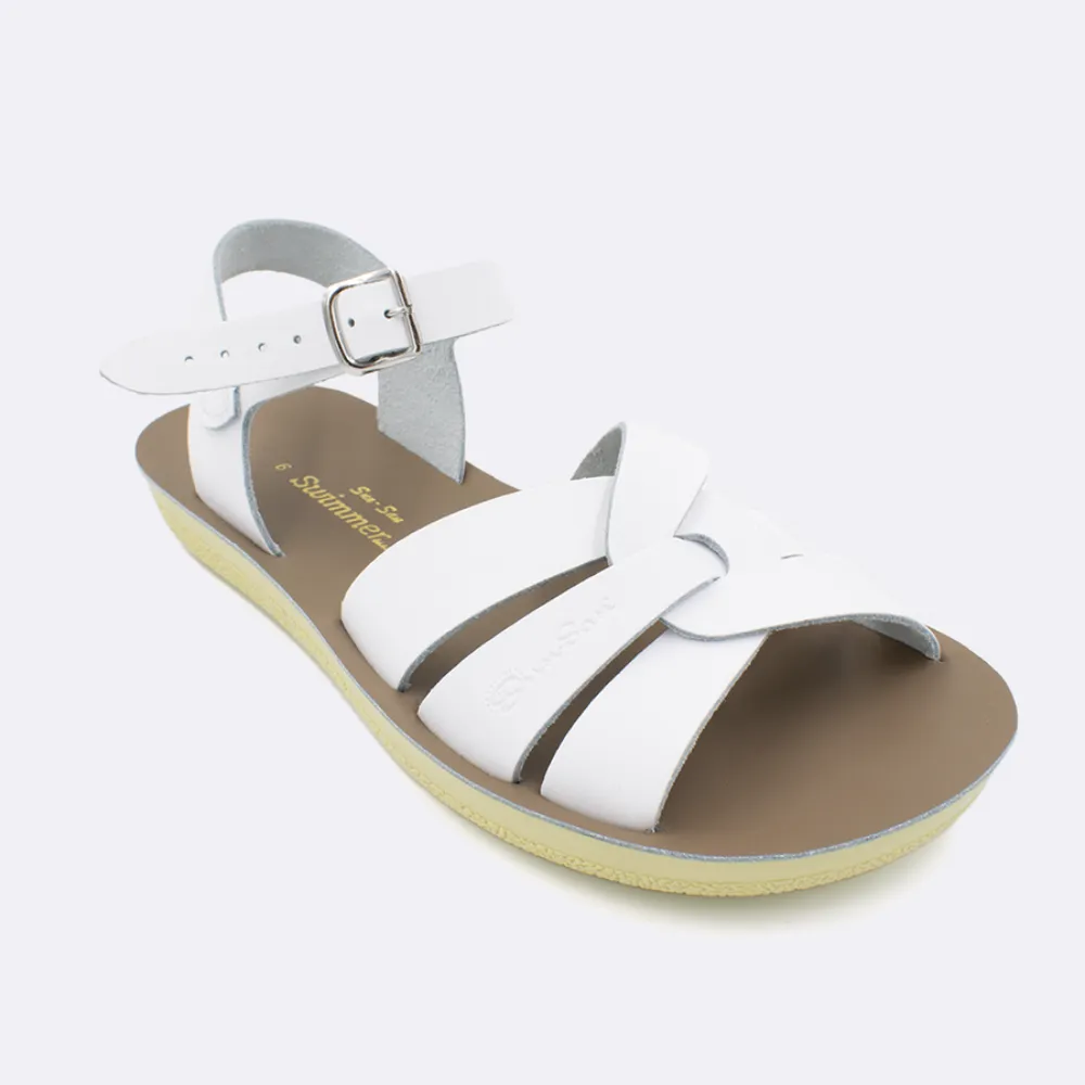 [Pre-order] Salt Water Swimmer Mom Sandal, White