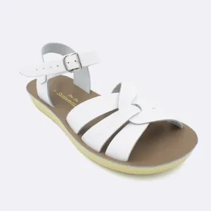 [Pre-order] Salt Water Swimmer Mom Sandal, White