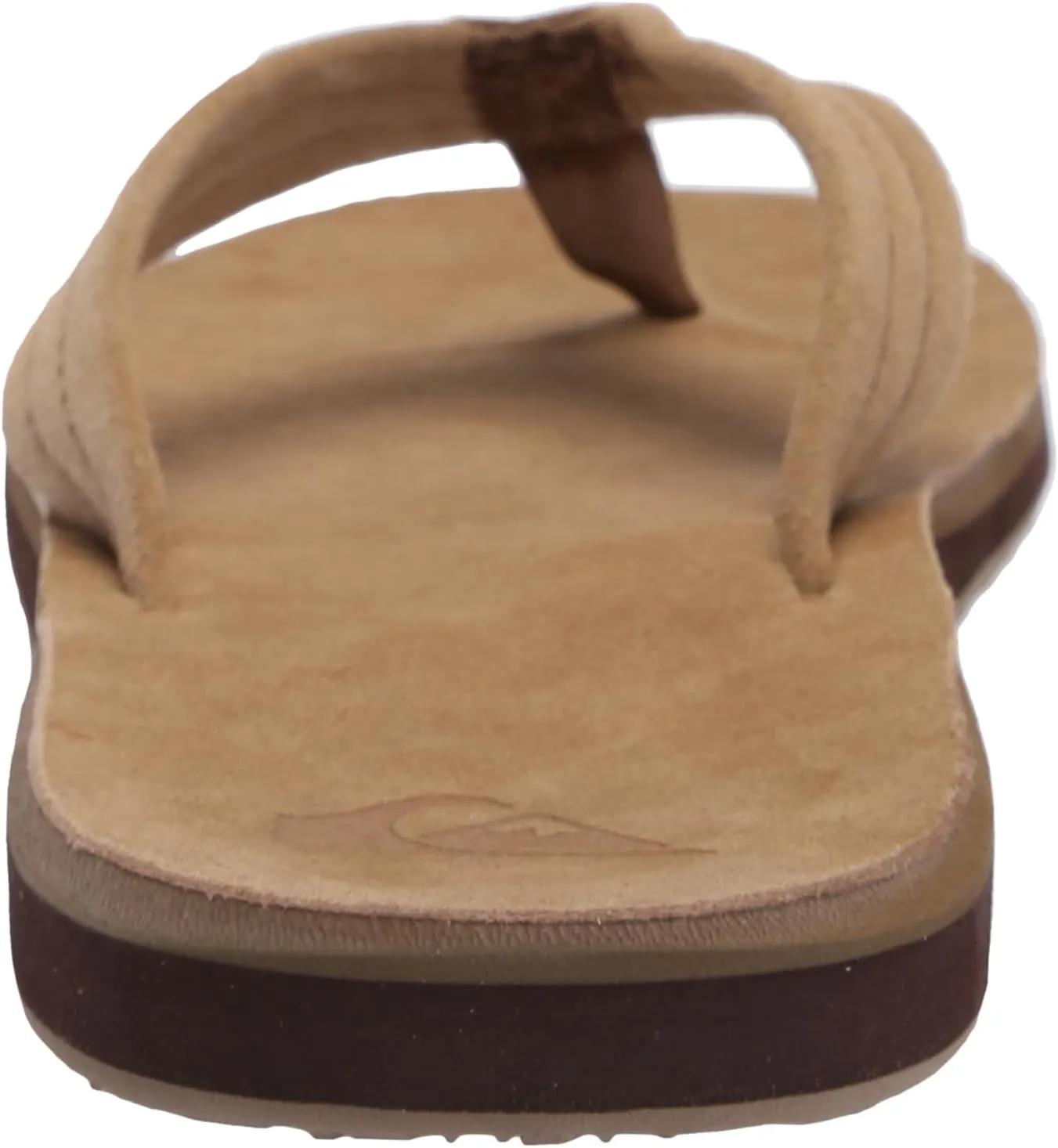 Quiksilver Men's Carver Suede Plus 3 Point Flip Flop Athletic Sandal