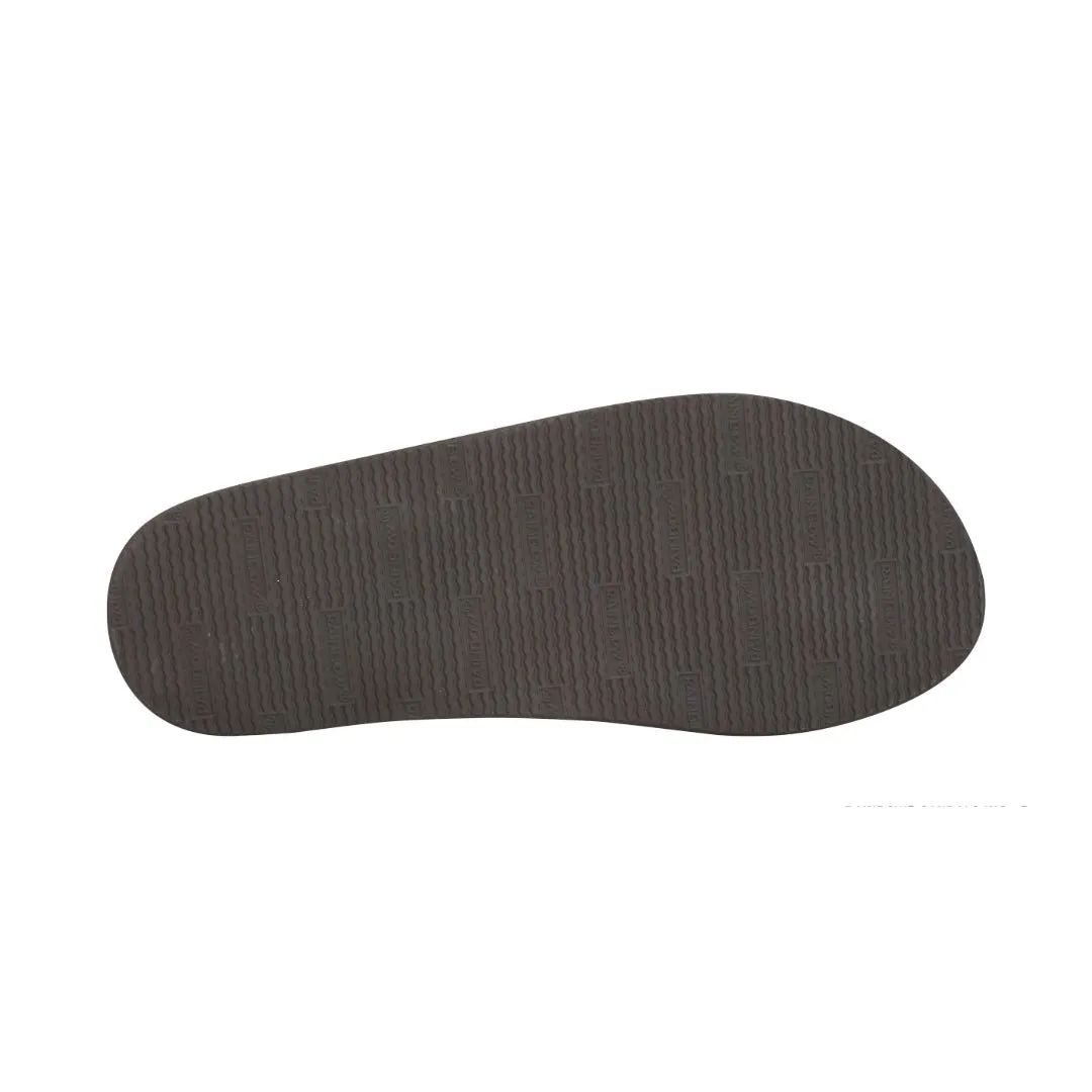 Rainbow Women's Sandal DARK BROWN Wide Strape Single Layer 301 ALTSN