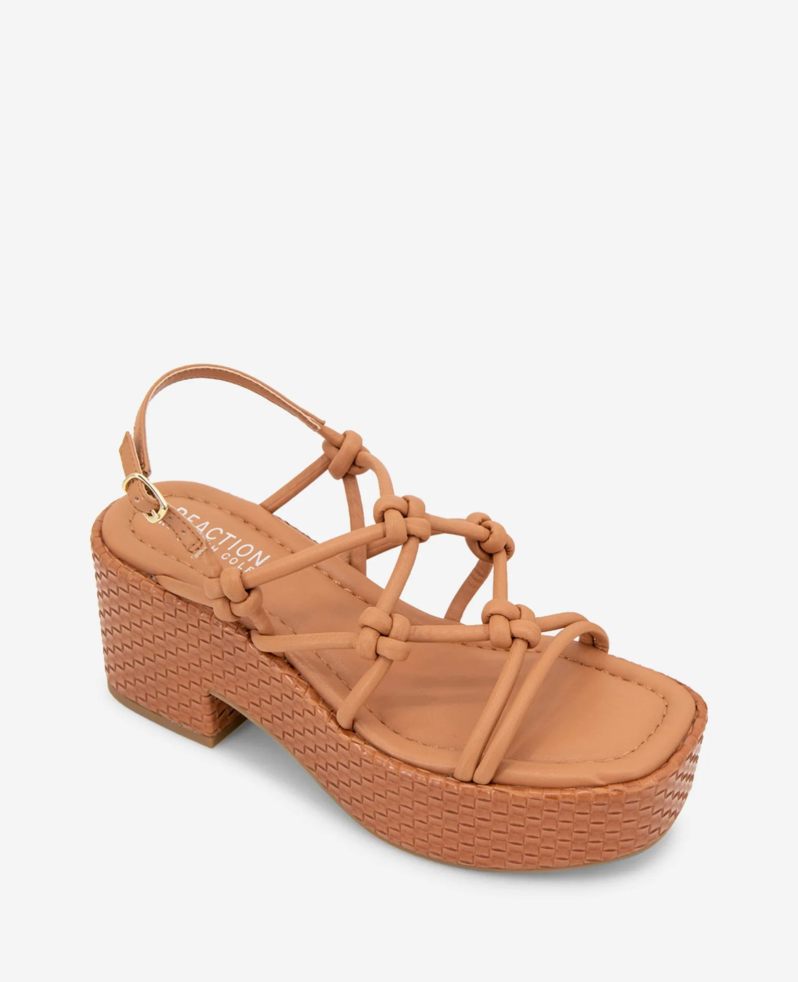 REACTION - Essa Woven Platform Sandal