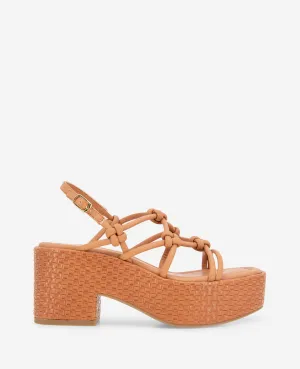 REACTION - Essa Woven Platform Sandal
