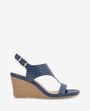 REACTION - Greatly Woven Wedge Thong Sandal
