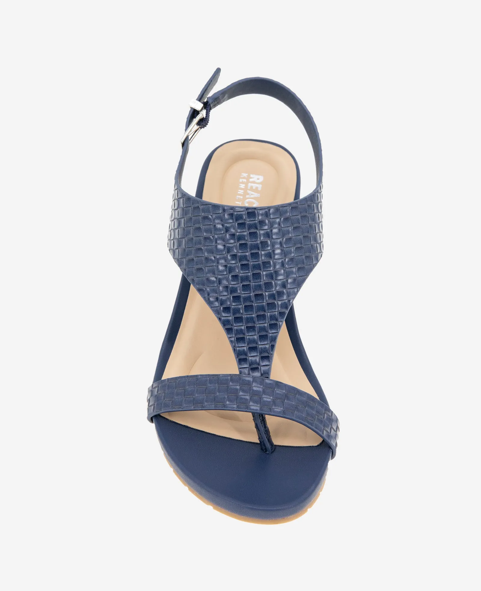 REACTION - Greatly Woven Wedge Thong Sandal