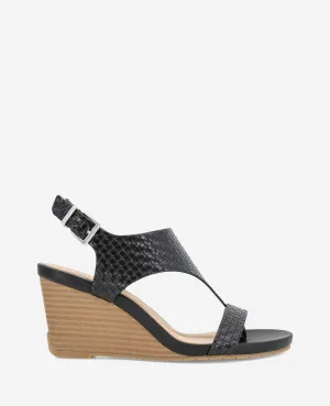 REACTION - Greatly Woven Wedge Thong Sandal