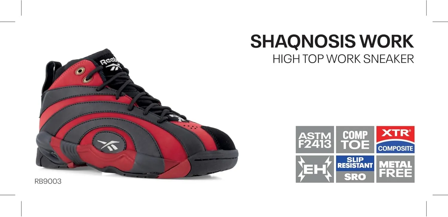 Reebok Men's Shaqnosis Work & Safety Toe Shoe