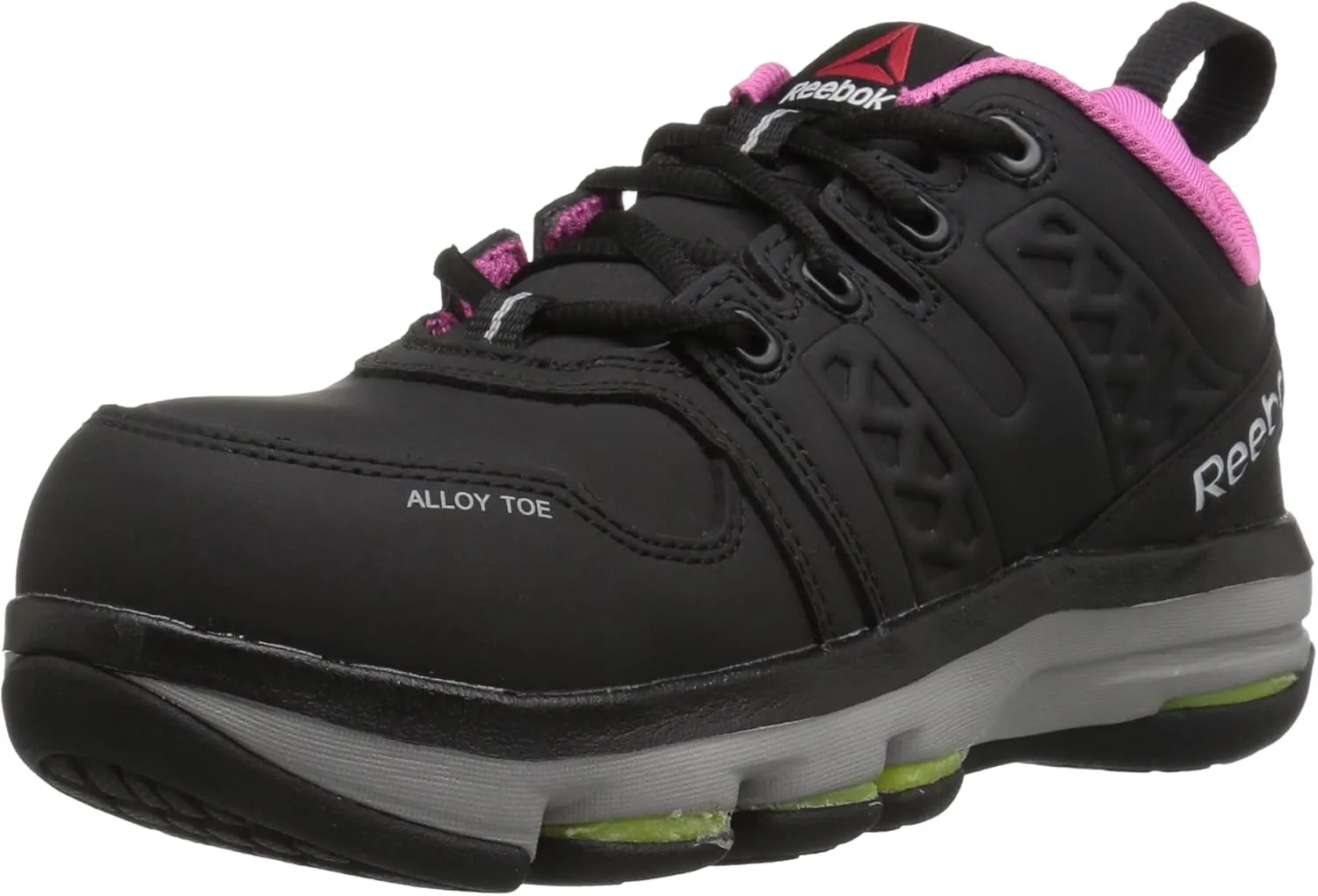 Reebok Work Women's DMX Flex Safety Toe Work Shoe, Black, 11 W US