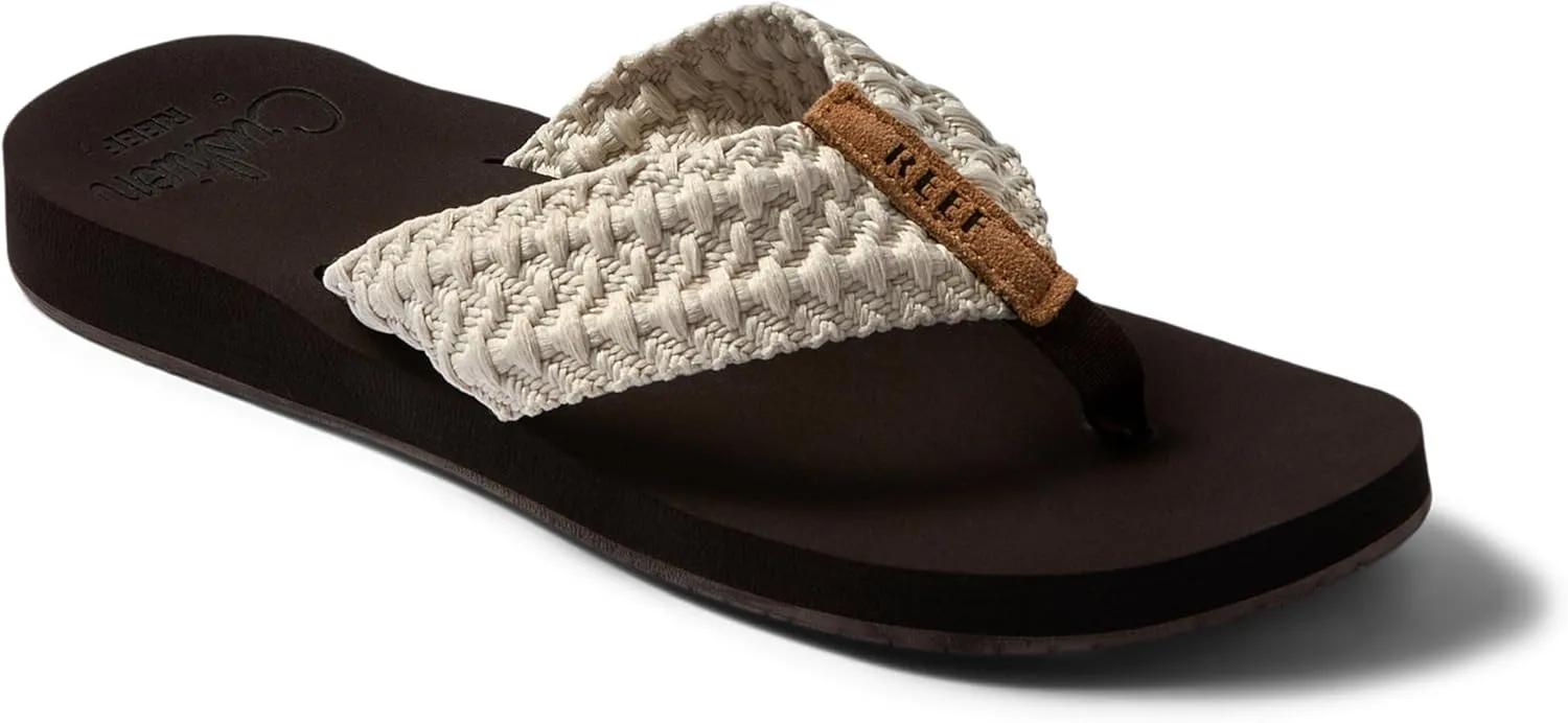 REEF Cushion Threads Women's Flip Flop, Ultra Soft Cushion Footbed, Arch Support