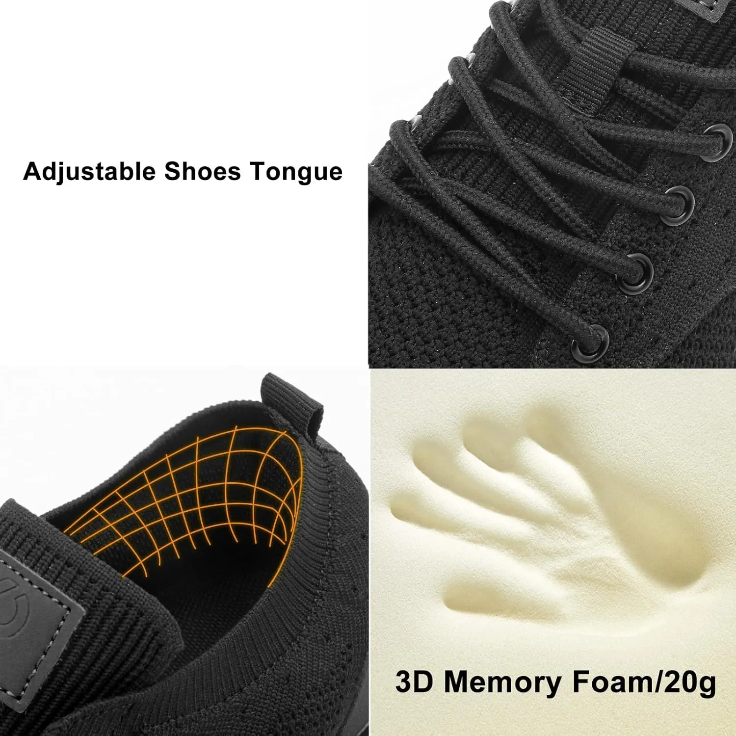 relxfeet Men's Dress Sneakers Fashion Oxfords Business Casual Shoes Wide Toe Box Barefoot Zero Drop Walking Shoes