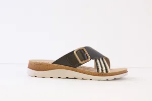 ROHDE - 1300 90 FLAT MULE - BLACK MULTI