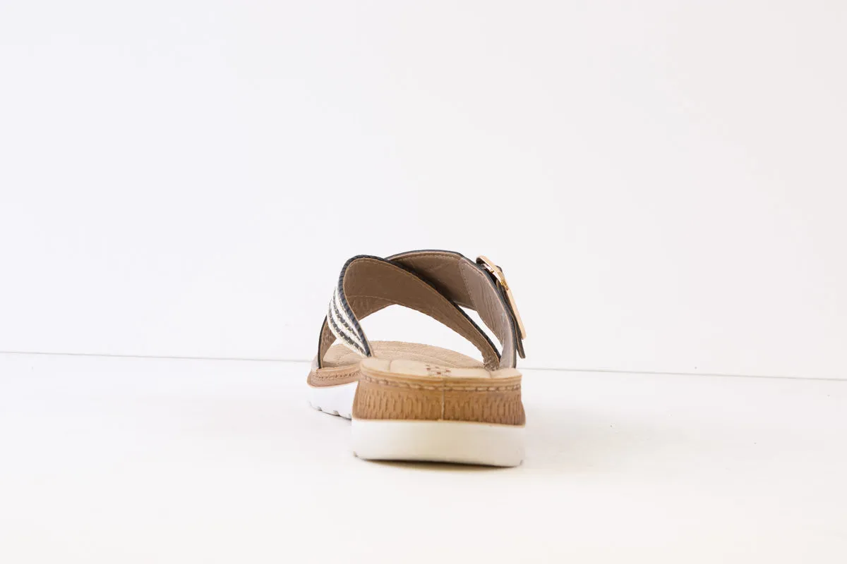 ROHDE - 1300 90 FLAT MULE - BLACK MULTI
