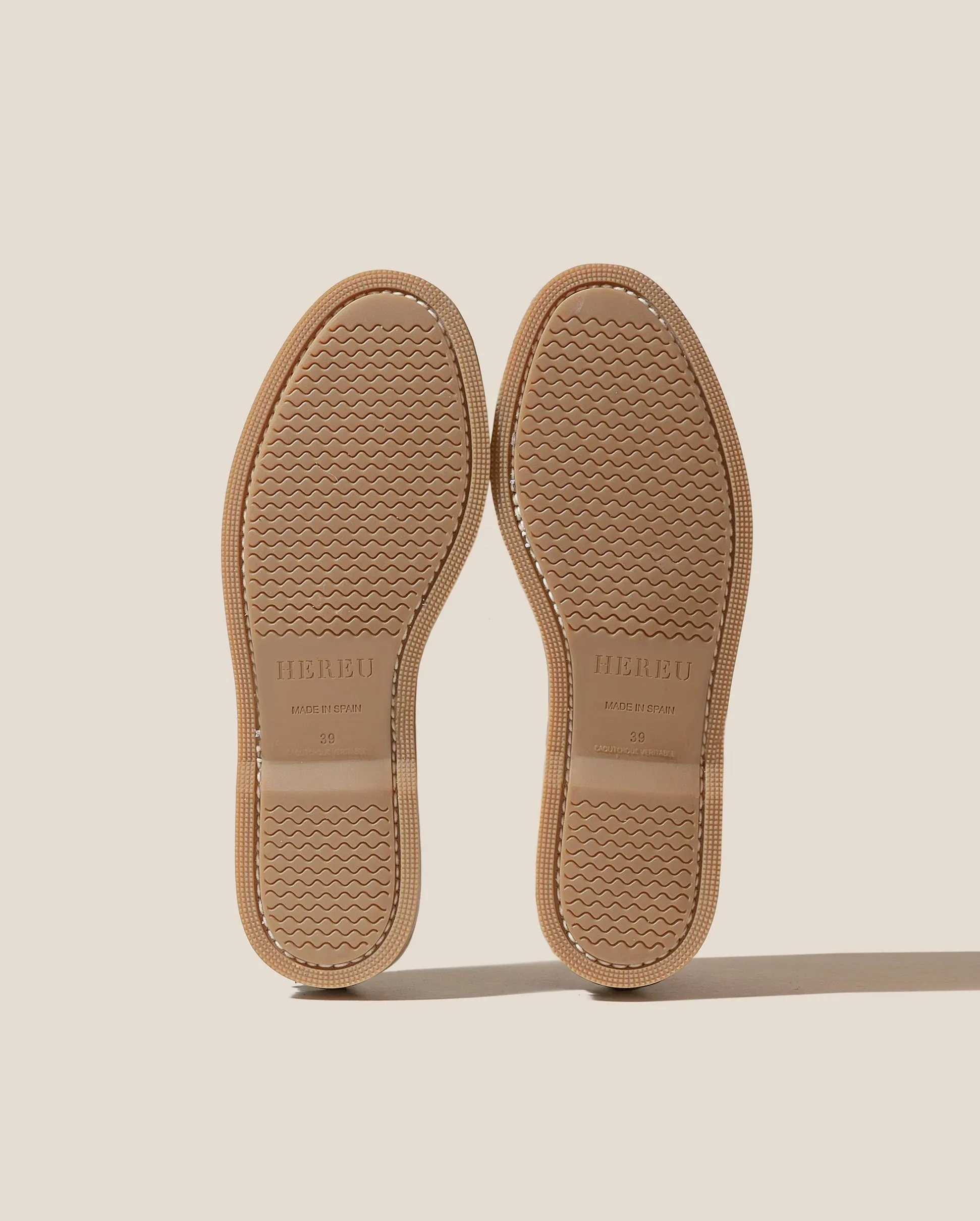 SALER NAUTIC SUEDE LOAFER / OAT BEIGE