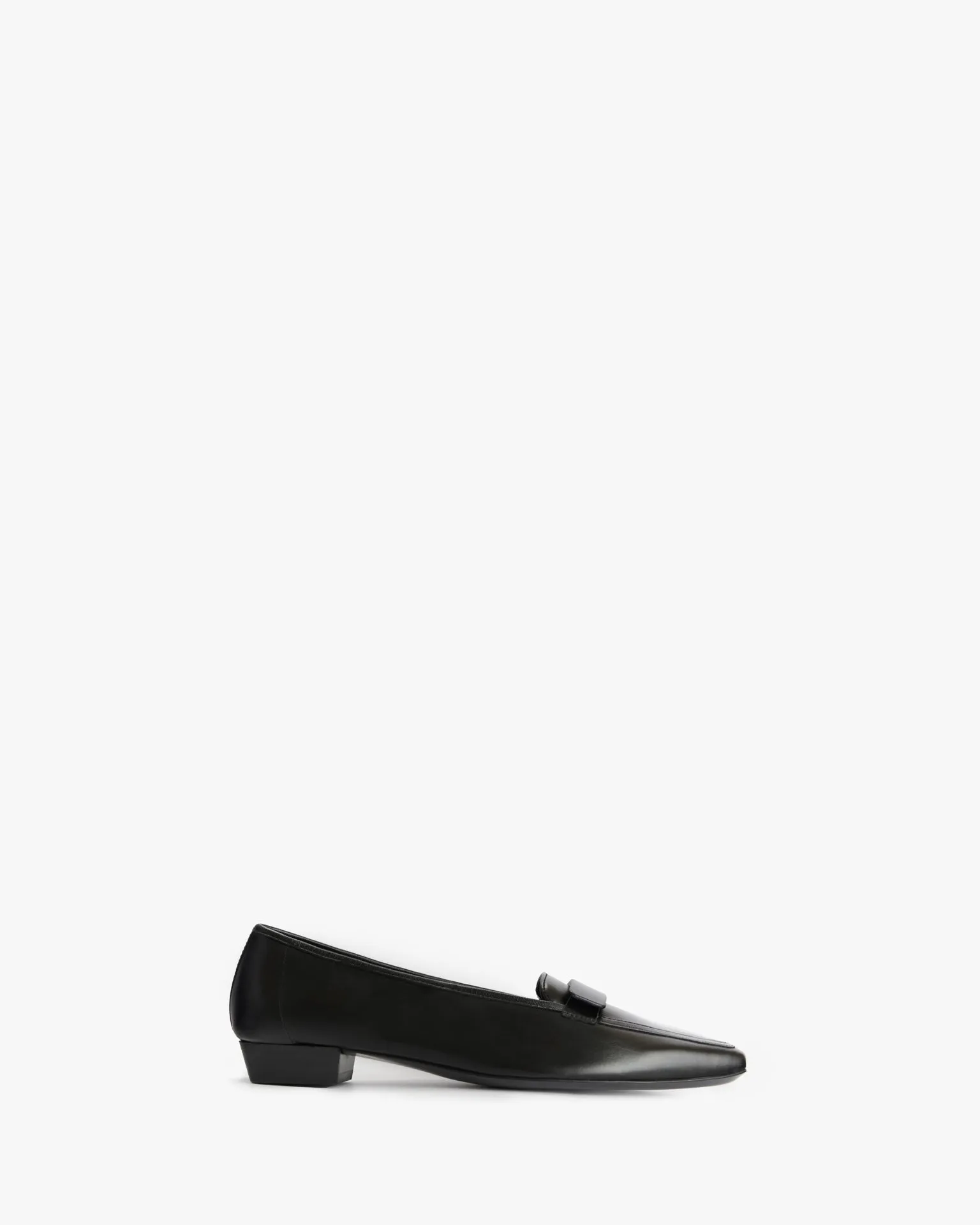 Salon Loafer in Black Leather