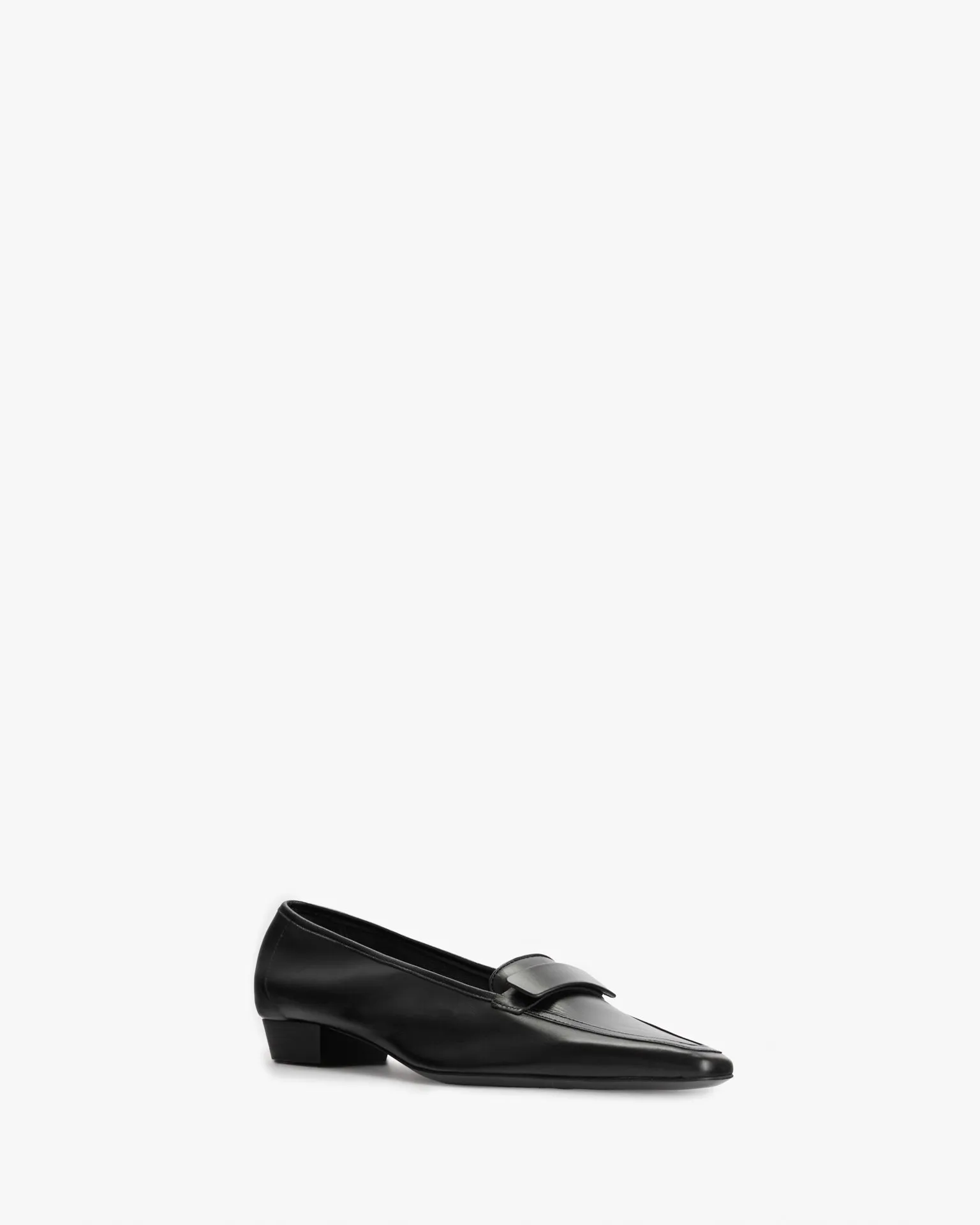 Salon Loafer in Black Leather