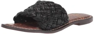 Sam Edelman Women's Griffin Flat Sandal Black 8 Medium