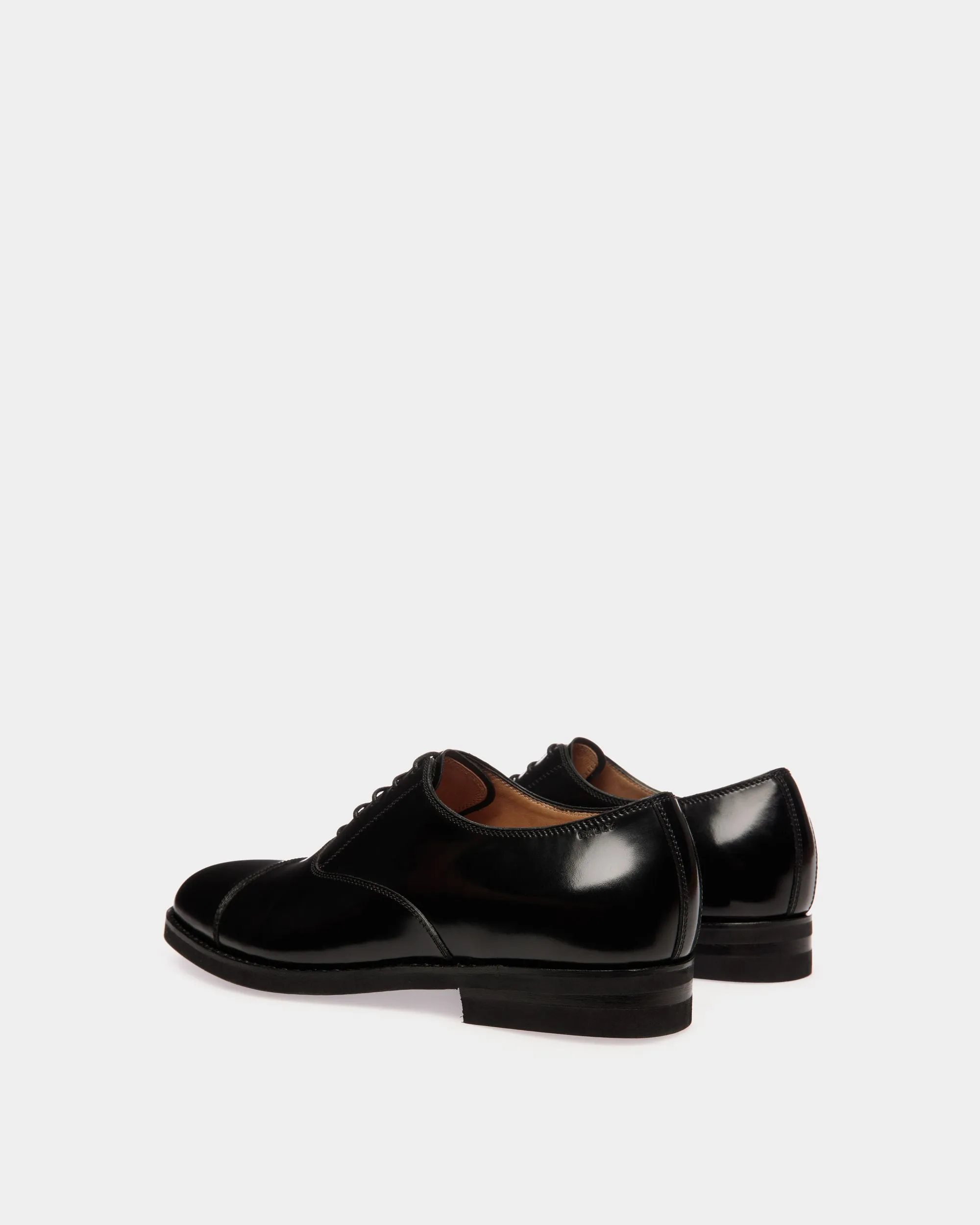 Schoenen Oxford In Black Leather