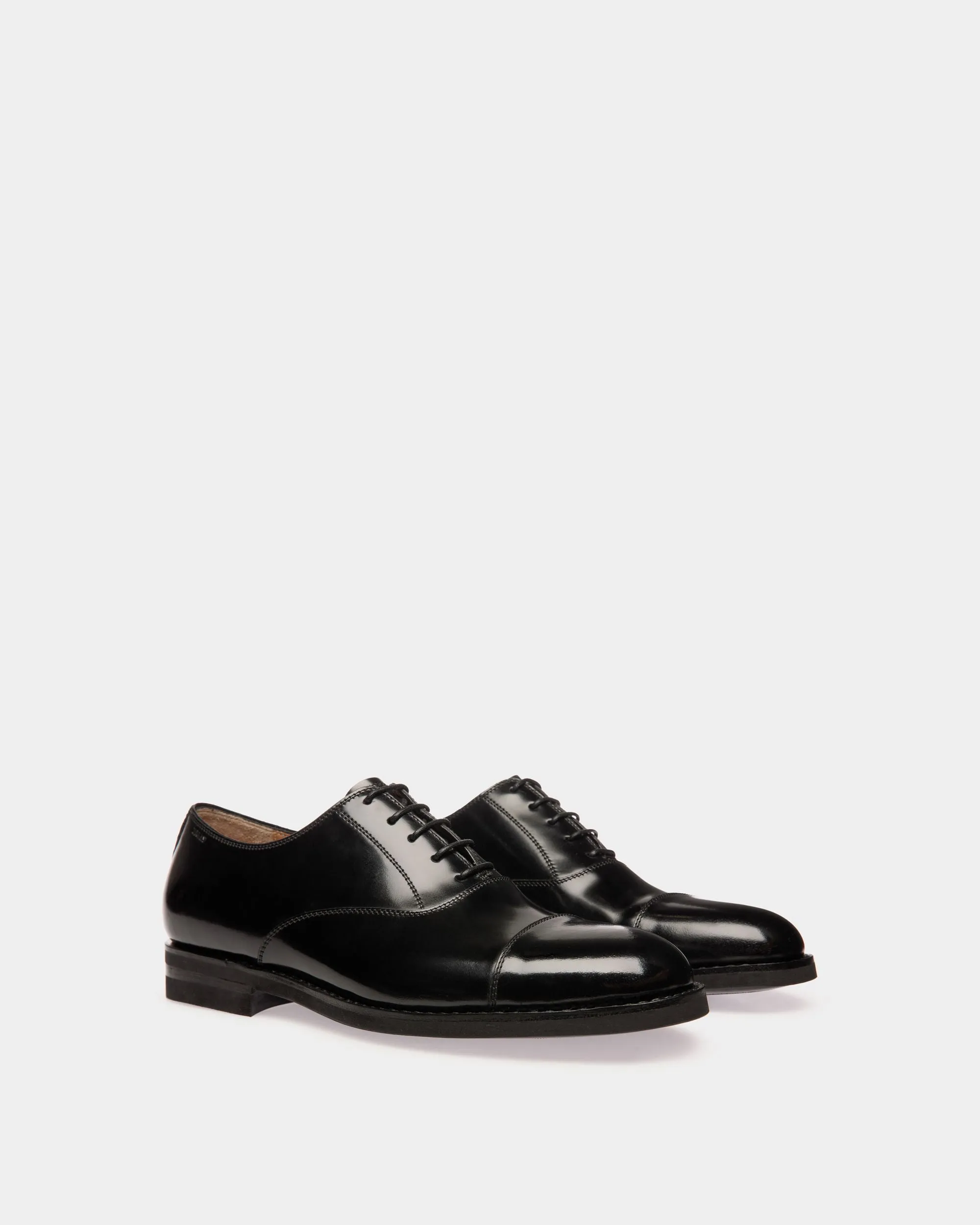 Schoenen Oxford In Black Leather