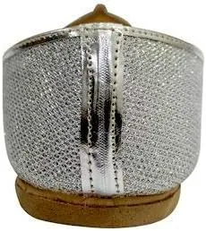 Silver Glitter Mens Wedding Shoes for Sherwani Indian Shoes Jutti Mojari for Mens