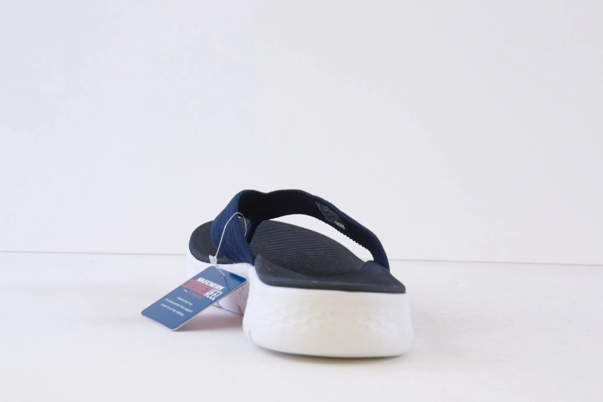 SKECHERS - 141404 GO WALK FLEX SLENDOR TOE-POST MULE - NAVY