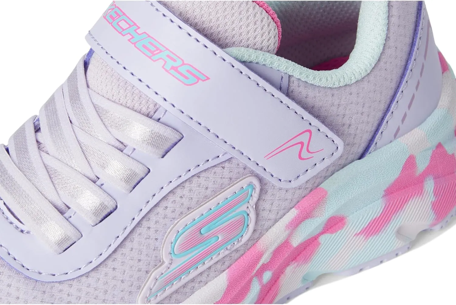 SKECHERS Girl's Elite Sport Tempo-Speed Seeker Sneaker