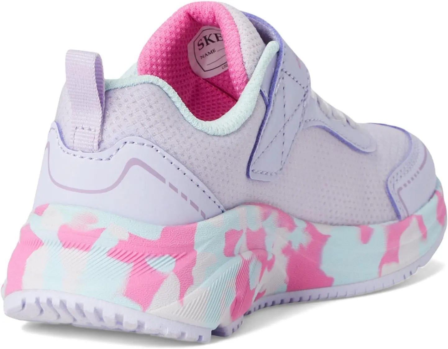 SKECHERS Girl's Elite Sport Tempo-Speed Seeker Sneaker