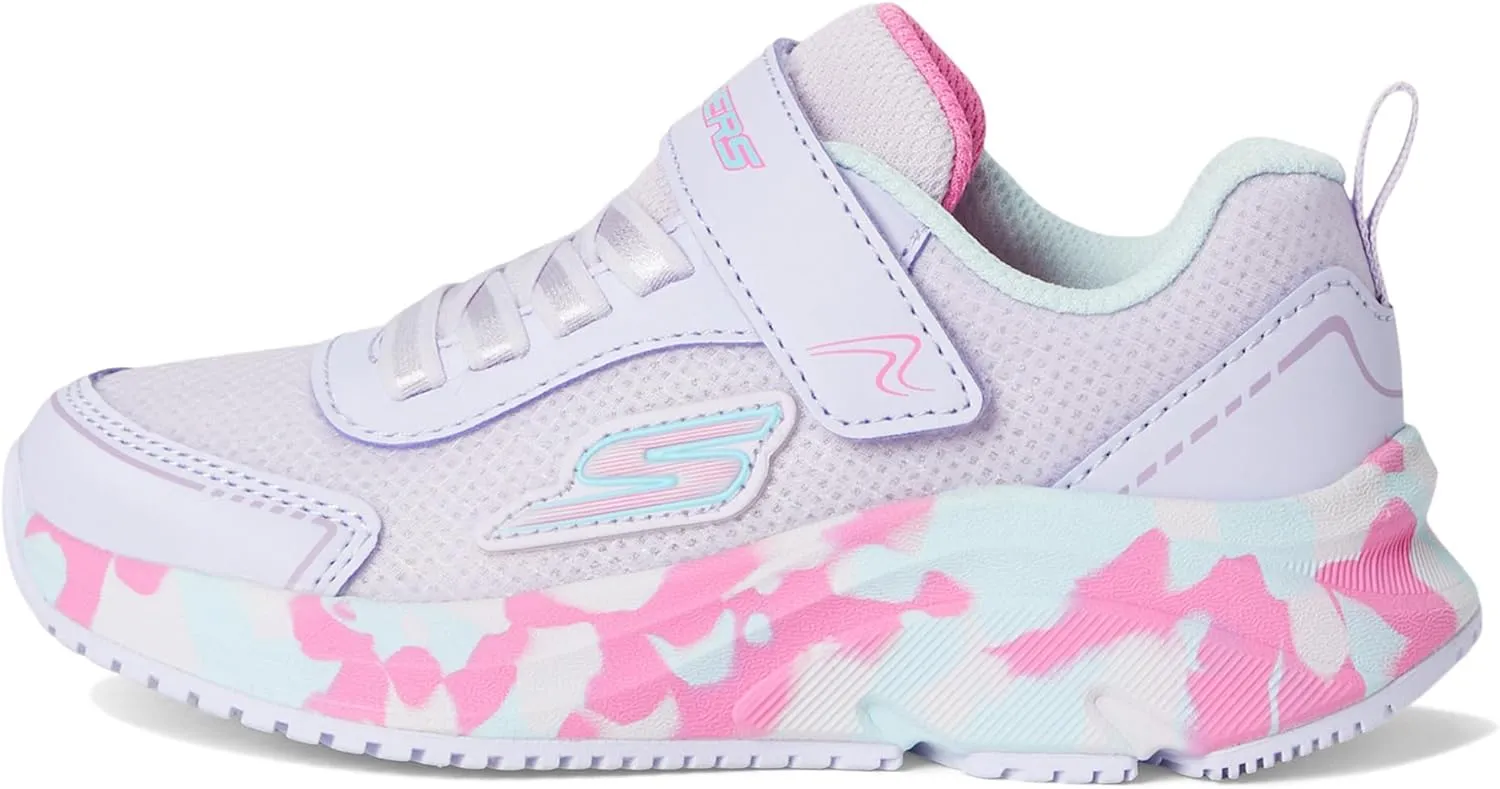 SKECHERS Girl's Elite Sport Tempo-Speed Seeker Sneaker