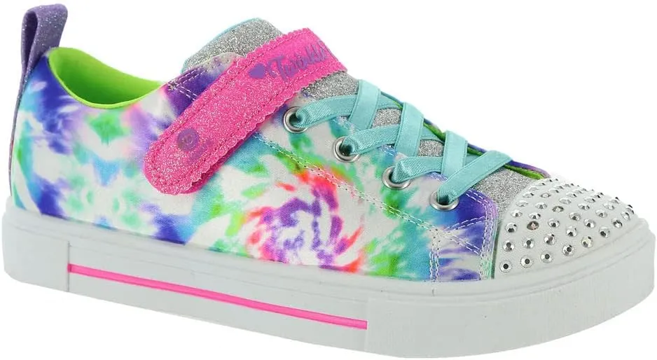 Skechers Kid's Toes Twinkle Sparks-Stormy Bright Sneaker