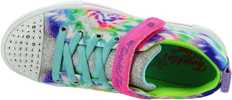 Skechers Kid's Toes Twinkle Sparks-Stormy Bright Sneaker