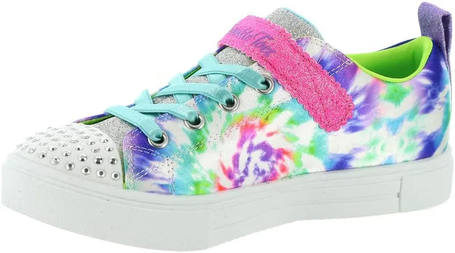 Skechers Kid's Toes Twinkle Sparks-Stormy Bright Sneaker